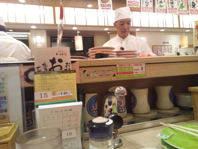 板前さん_回転寿しトリトン清田店