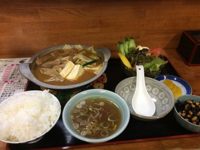 モツ鍋定食_穂喜家ラーメン