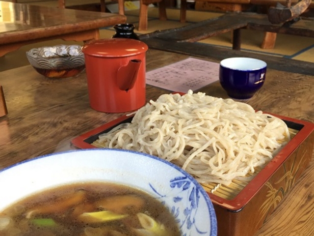 かもそば_湖畔亭 ほそい