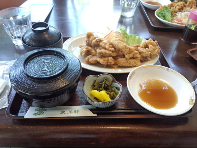 とり天定食_東洋軒