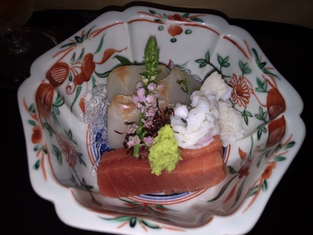 お造り 鮪 鱧 鯛_京料理 河しげ