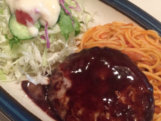 ハンバーグ_カリー軒