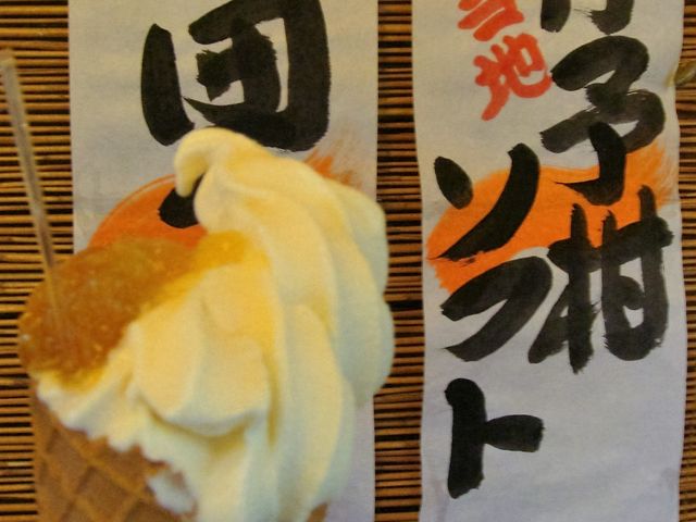 伊予柑ソフト_城山荘