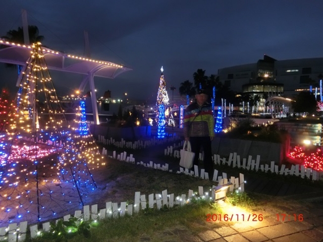 ATC BAYSIDE CHRISTMAS
周辺のイルミネーションもきれいです_ATCホール