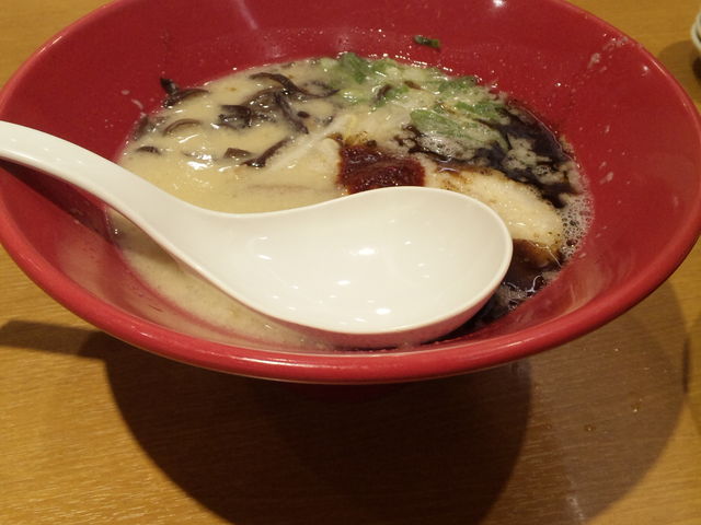変化のある一杯_一風堂 JR静岡駅店