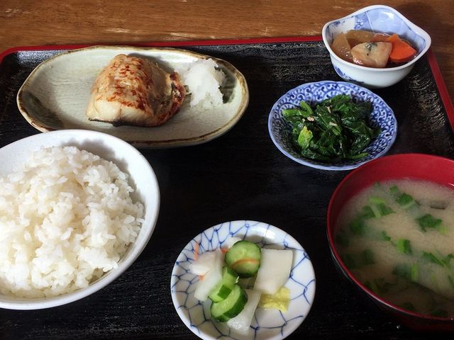 ホッケみそ焼き 700円_お食事処 菊水