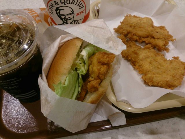 チキンフェレサンド_ケンタッキーフライドチキン磐田店