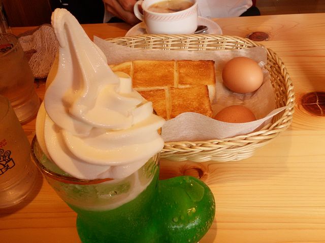 モーニング_コメダ珈琲店 飯田店