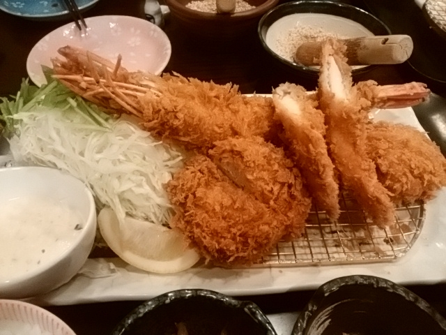 エビフライ_とんかつ 多酒多彩 地蔵
