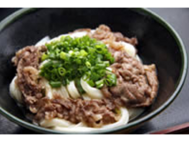 肉うどん_三徳手打うどん