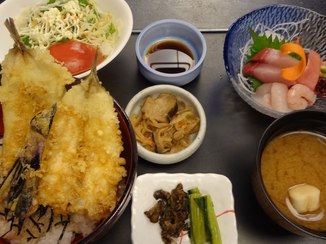 メギス天丼 税込1320円_お食事処 多七