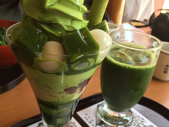 とても美味しく頂きました_茶寮都路里高台寺店