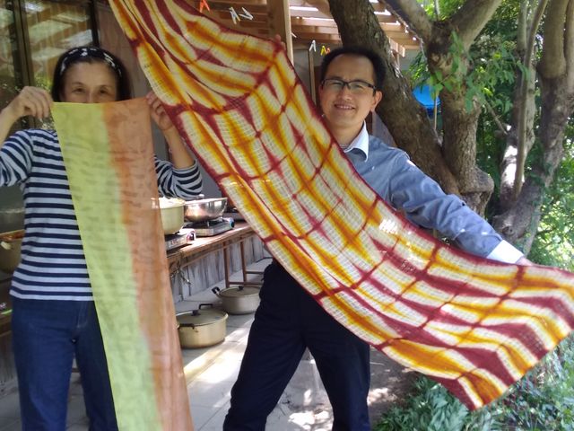 納得の作品です!_水谷草木染