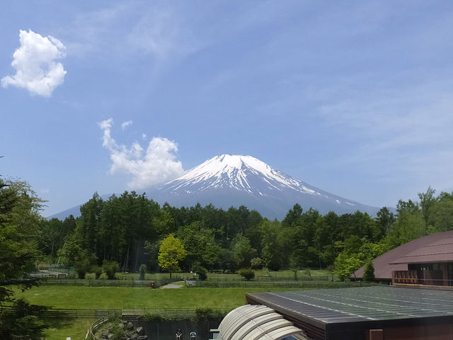2階富士山ピューのお部屋からの眺め_ドッグリゾート Woof