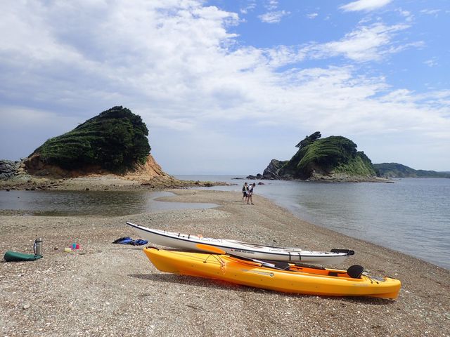 無人島で休憩_OUTISE