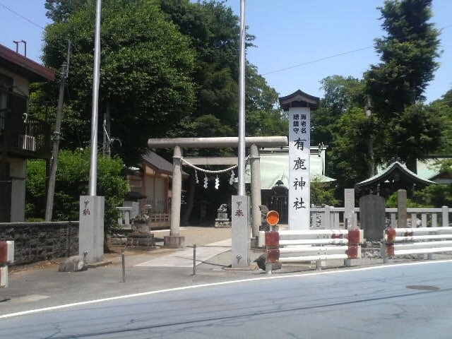 有鹿神社は海老名にあります。_有鹿神社