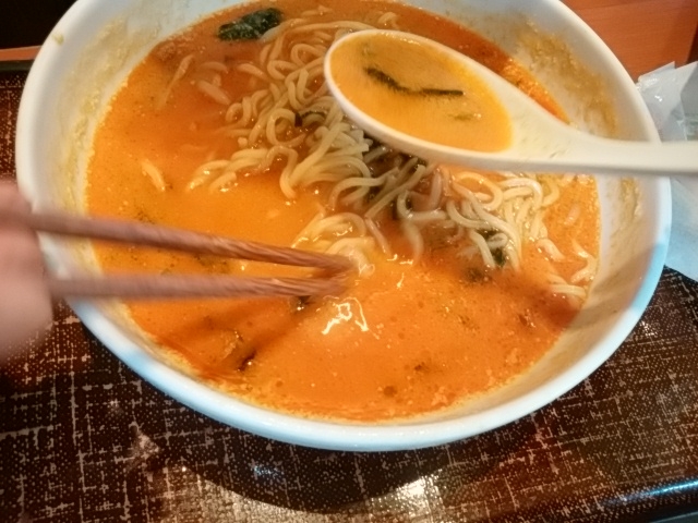 担々麺_デニーズ山中湖店