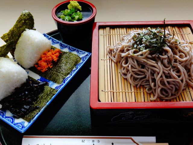 ざるそばセット_はやしドライブイン