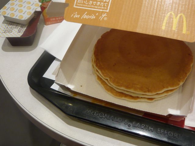 ホットケーキ_マクドナルド京都駅前店