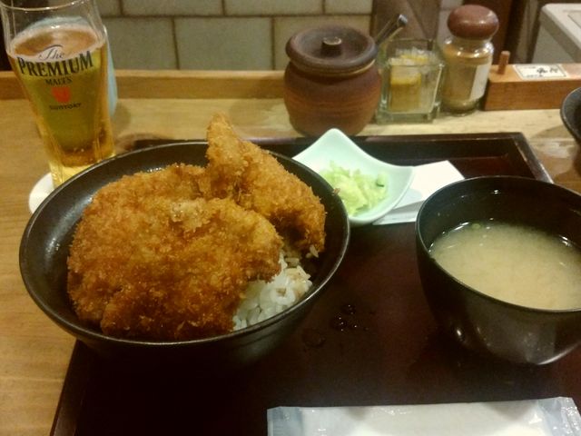 2段盛りカツ丼_新潟カツ丼 タレカツ 神保町本店