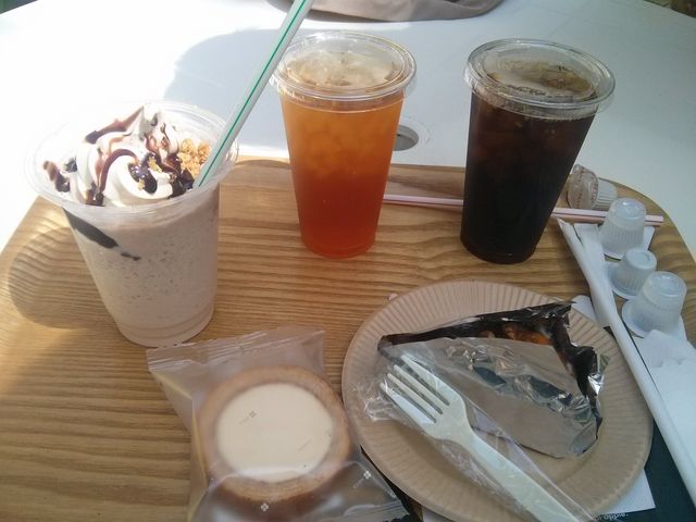 注文したものたち♪_カフェテリア・トアサンク