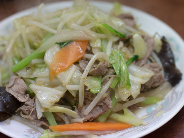 肉野菜炒め_一寸亭