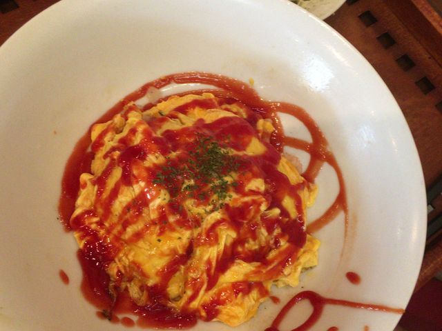 ケチャップオムライス_Cafe Pu-rin