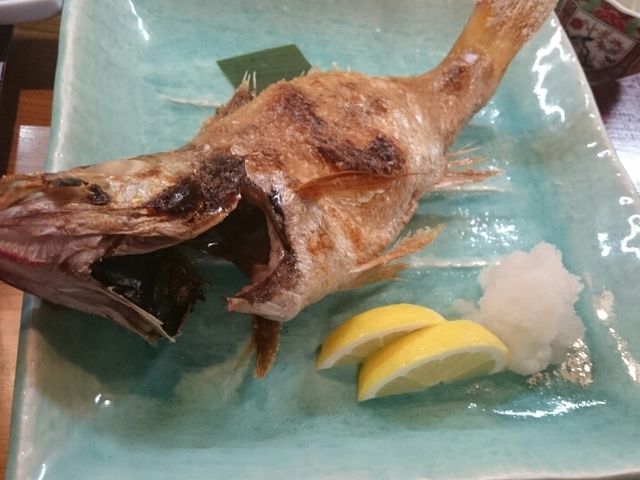 ノドグロ時価。(この時は7000円くらい)_割烹 一品料理 一二三