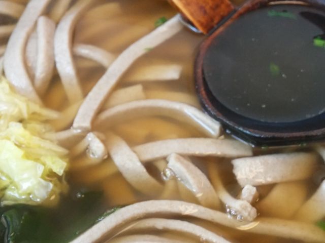 田舎そば好きには、たまりません!_どん栗庵