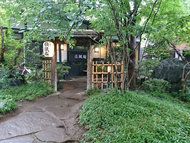 素敵な入り口です!_なかや桑風庵本店