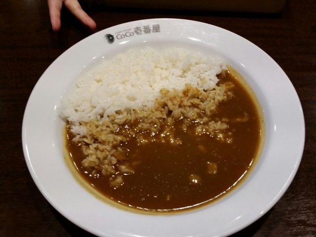 ポークカレー_カレーハウスCOCO壱番屋倉敷沖店
