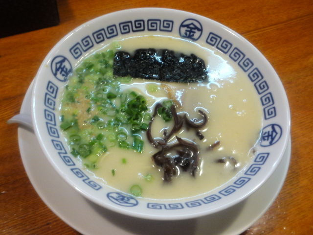 基本のラーメン_博多まるきんラーメン 木場店