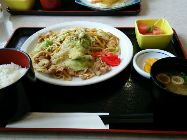 ひるぜん焼きそば_蒜山高原サービスエリア 下り線 レストラン