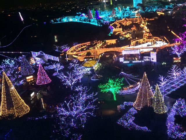 イルミネーション_遊園地よみうりランド
