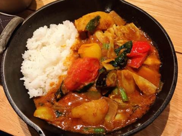 野菜がたくさんとれます_野菜を食べるカレー・camp・express・武蔵小杉東急スクエア店