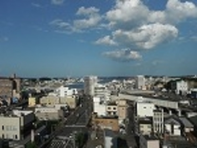 海方向の眺めです_壱番館展望台