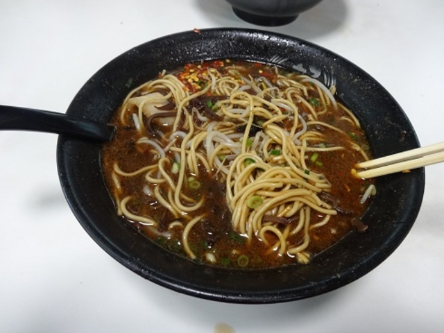 かなり食べてもまだある、ボリューム満点の好来ラーメンです_好来ラーメン