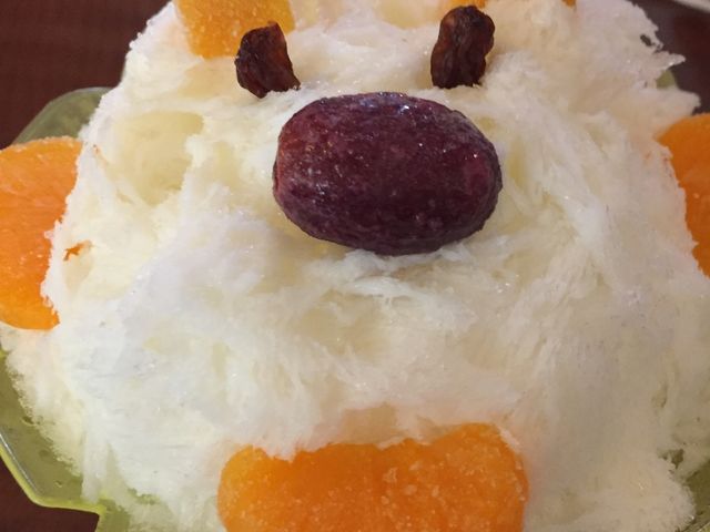 しろくま_カフェ 彼女の家 納屋店