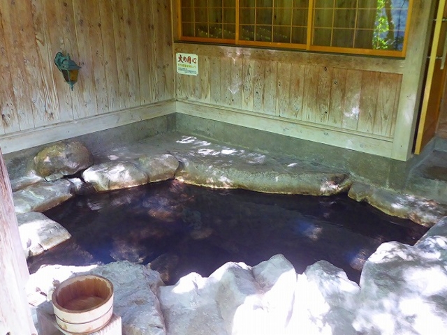 岐阜県・奥飛騨郡・松宝苑・貸切露天風呂_新平湯温泉