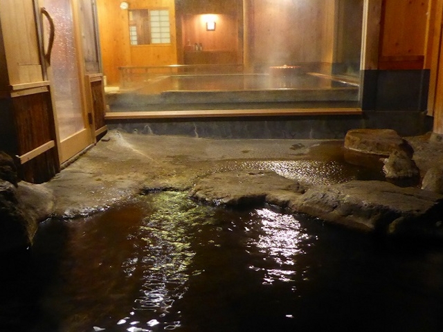 岐阜県・奥飛騨郡・松宝苑・露天風呂_新平湯温泉