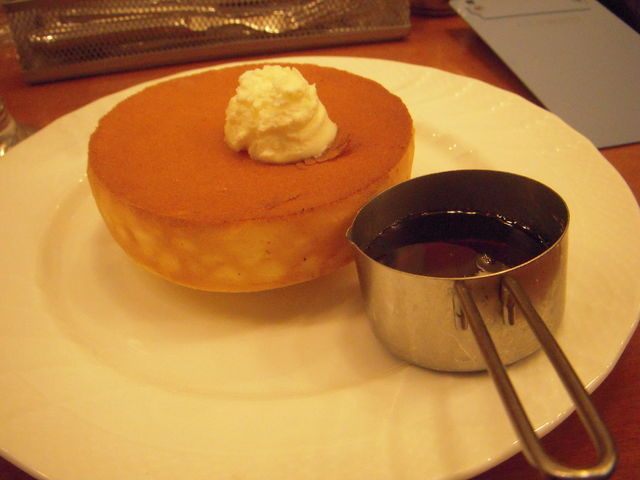 スフレパンケーキ_カフェ ブーケ 天王寺ミオ店(Cafe Bouquet)