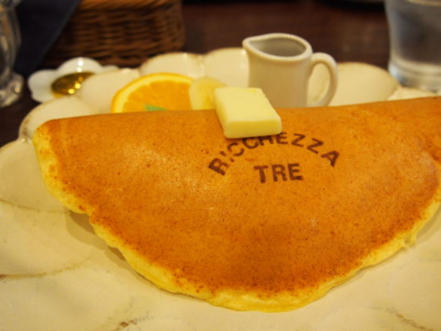 ホットケーキ¥750_リッケッツァ・トレ(RICCHEZZA TRE)