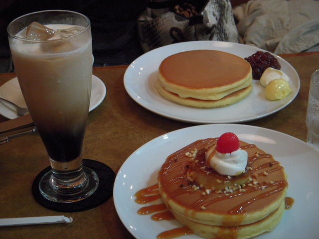 アイスカフェオレ¥600_なかおか珈琲 なんば店