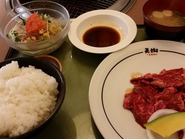 焼き肉セット ハラミ_焼肉天狗