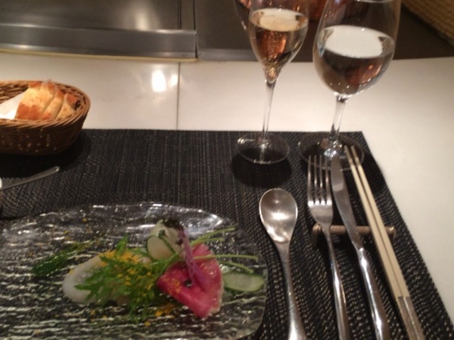 ランチでこの雰囲気!_フレンチ鉄板 ahill(アヒル) 銀座店