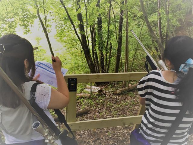 森の中は気持ちがよかったです☆_ソト遊びの森