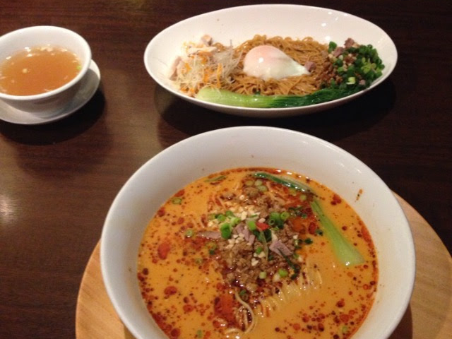 担々麺はスープを飲み干してしまいたくなるほどです_上海ヌードル&カフェ 珊