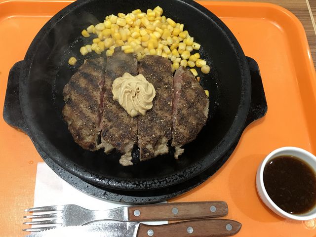 ハンバーグ_いきなりステーキ京都河原町三条店