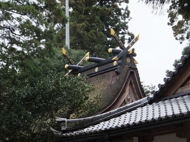 本殿:国重要文化財の旧本殿は外からは見えません。_大村神社