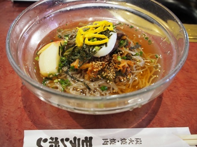 冷麺_炭火焼・焼肉モランボン